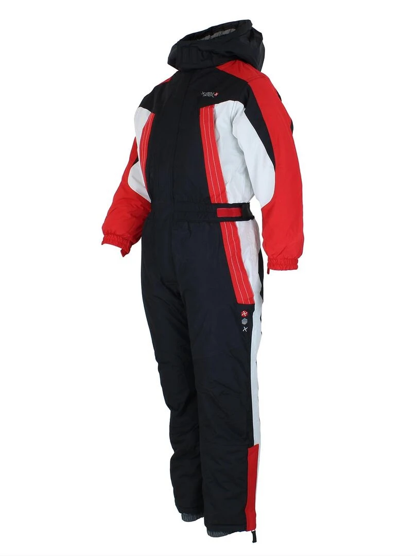 Combinaison de ski garçon EPLEM PEAK MOUNTAIN Noir Rouge