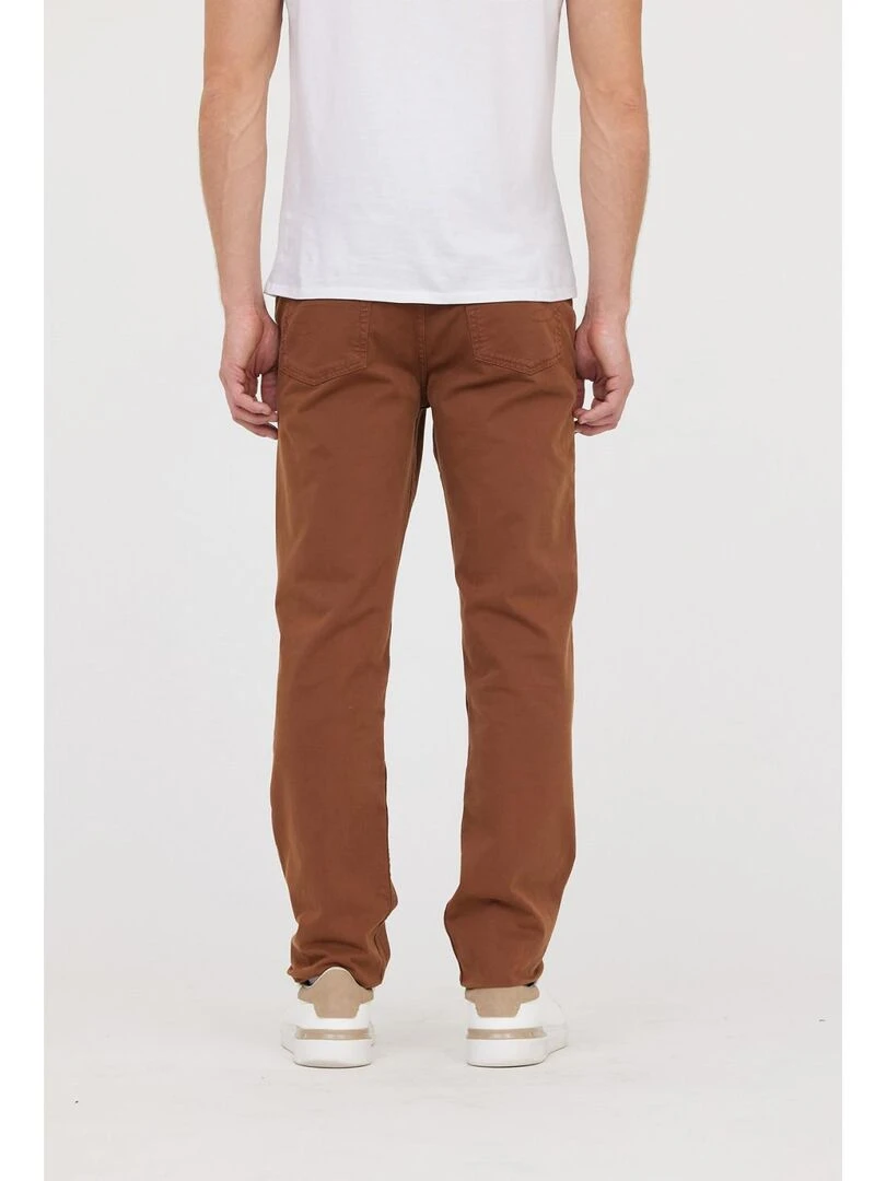 Lee Cooper   Pantalon coton regular LC118ZP   Camel