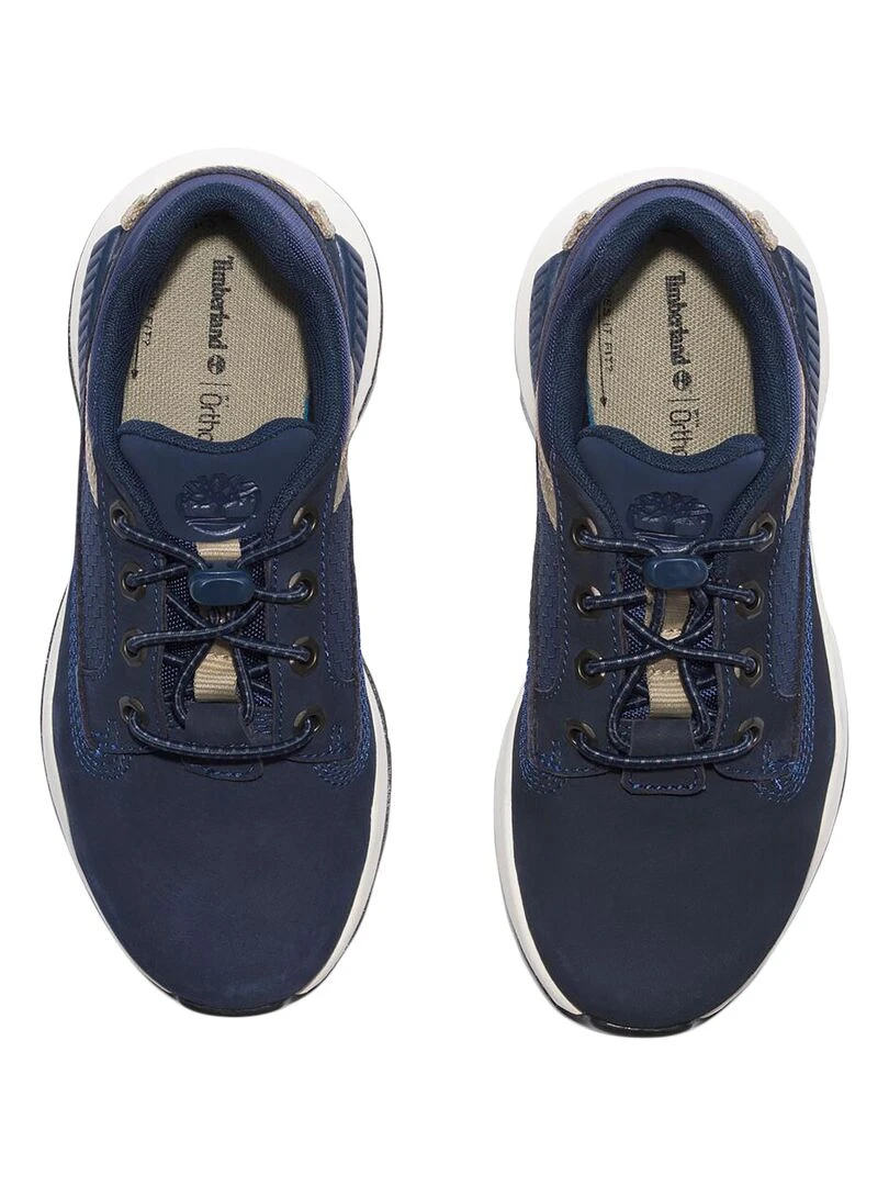 Basket Cuir Enfant Junior Timberland Killington Trekker   Bleu