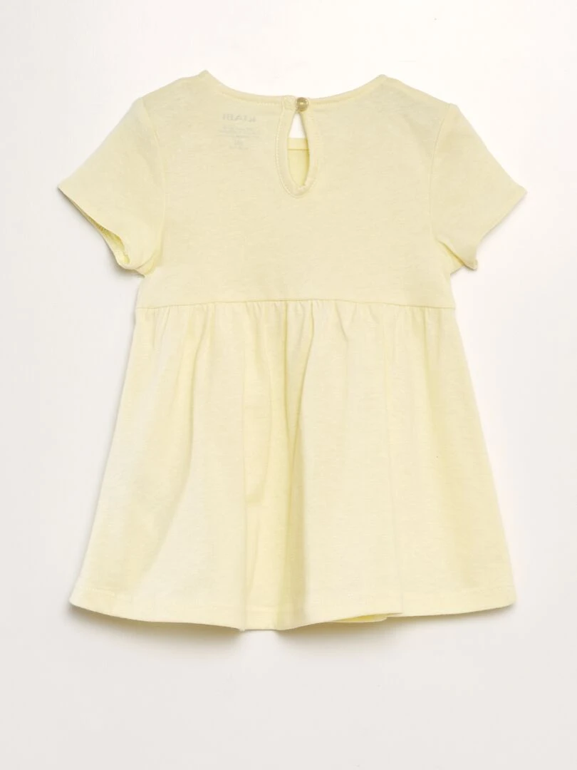 Lot de 2 robes volantées   Jaune