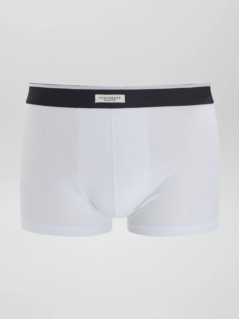 Lot 3 boxers stretch   Noir/gris