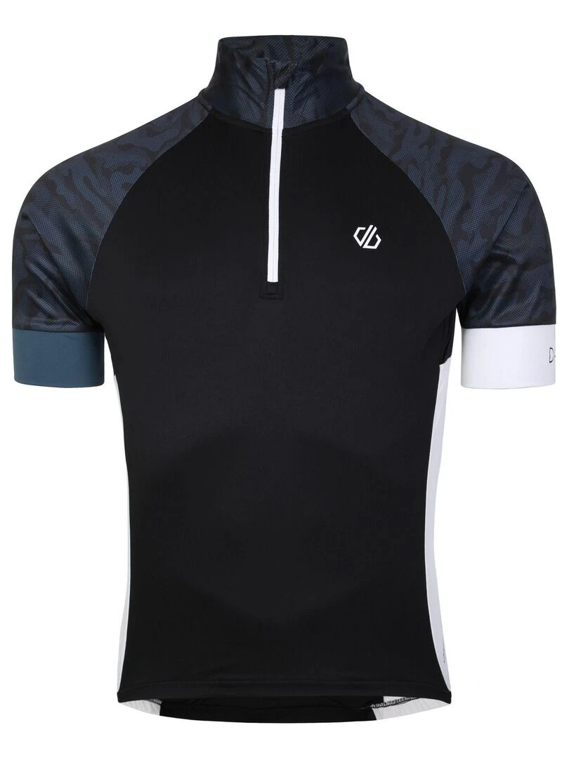 Dare 2B Maillot de cyclisme STAY THE COURSE Bleu gris