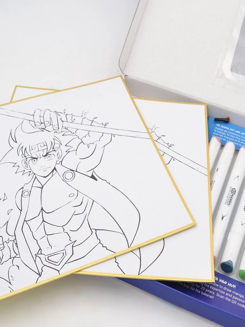 Kit de dessin My Hero Go Manga   Kyo   N/A