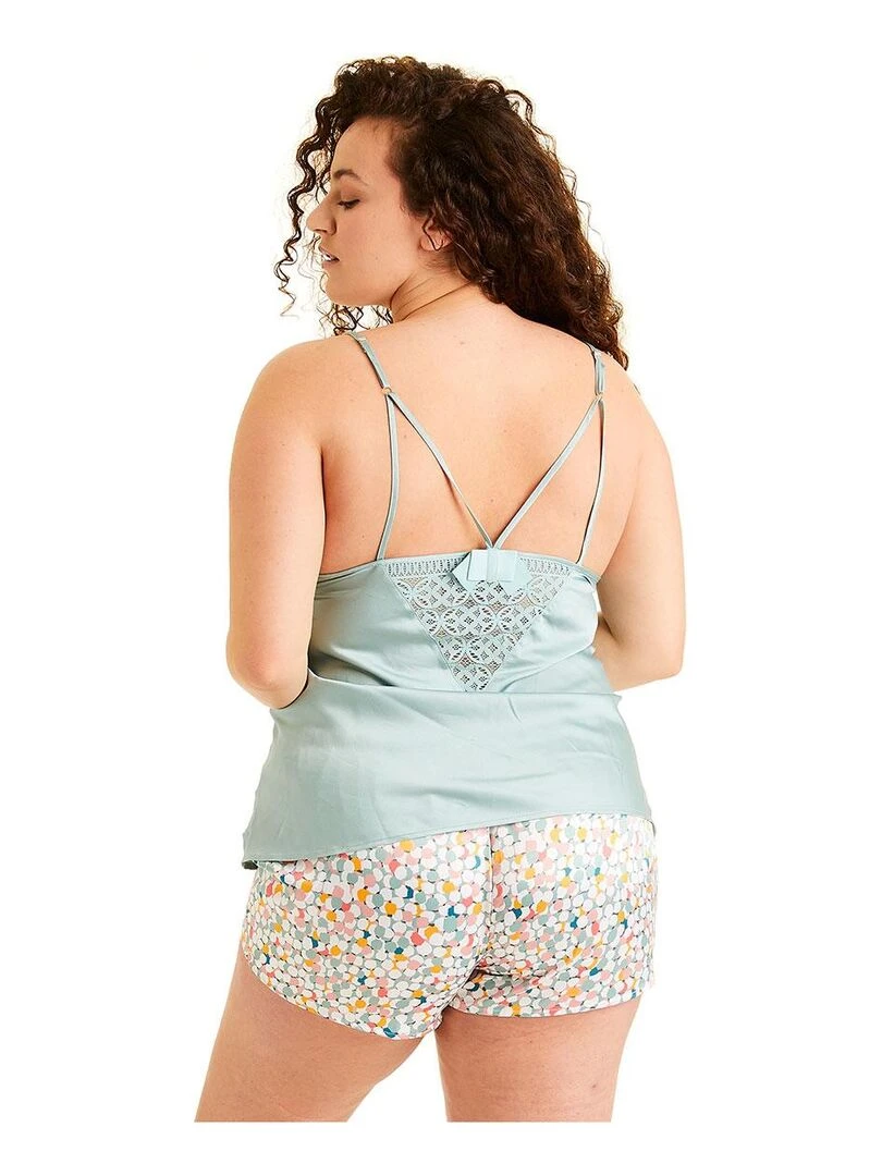 Top short MERINGUE   Camille Cerf & Pomm'Poire   Vert