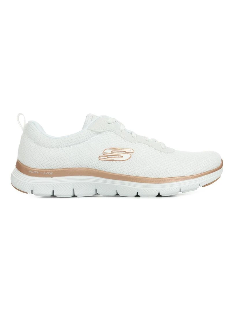 Baskets Flex Appeal 4.0 Blanc Doré
