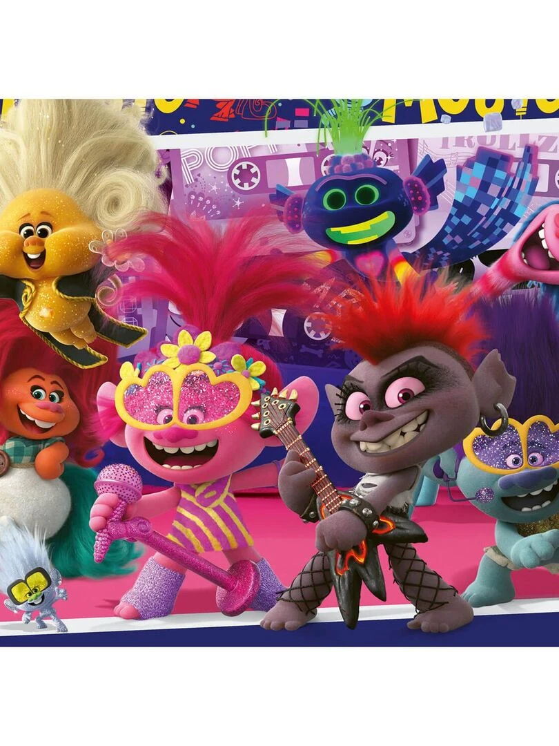 Puzzle 100 pièces XXL : Trolls 2 : Chante à pleine voix N/A