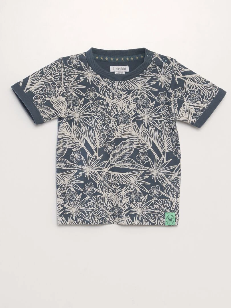 Ensemble t shirt et short   2 pièces   Beige