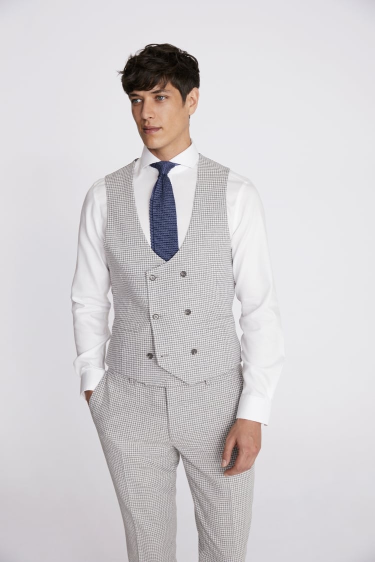 Ted Baker Tailored Fit Navy Check Jacket    Buy Online at Moss