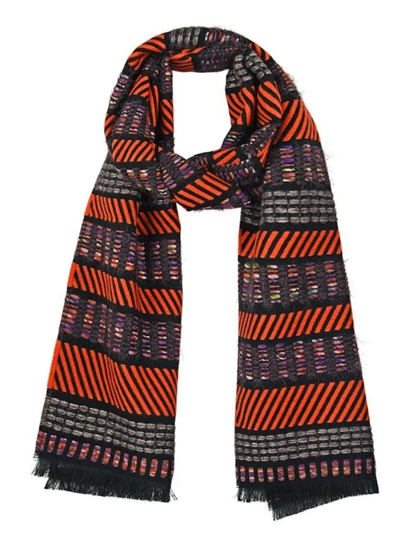 Echarpe Tipi Fabriqué en France Orange