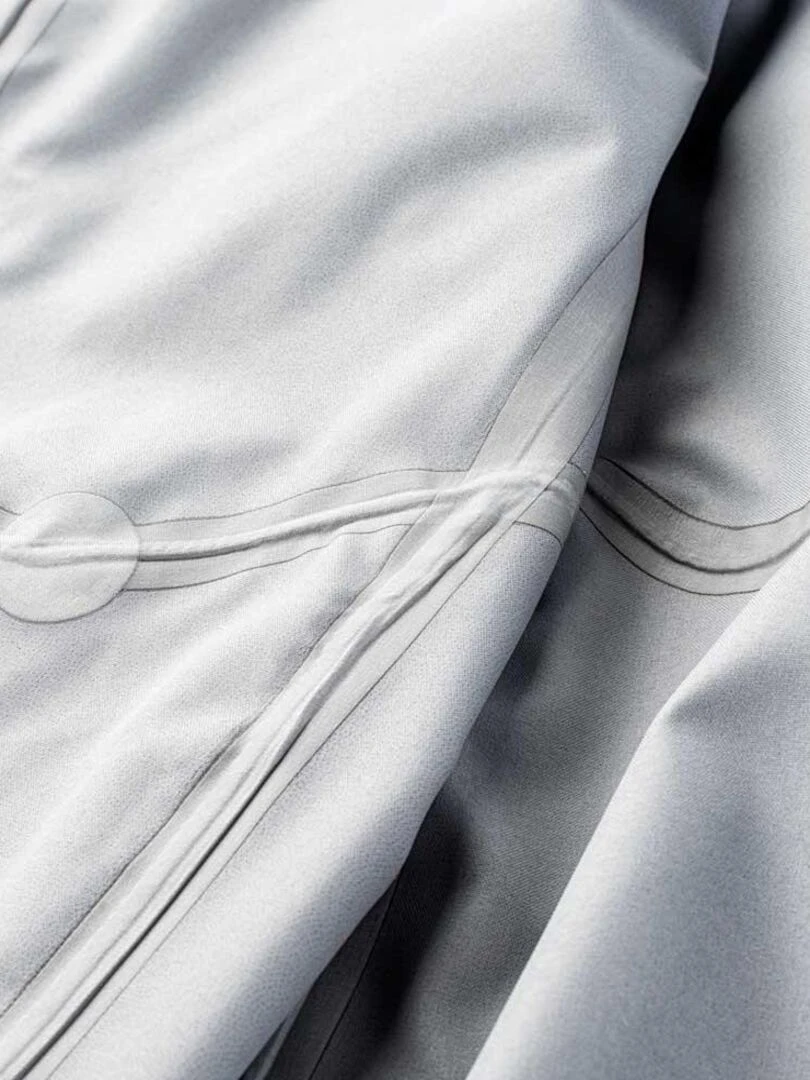 Elbrus   Veste imperméable MALASPINA   Bleu fluo