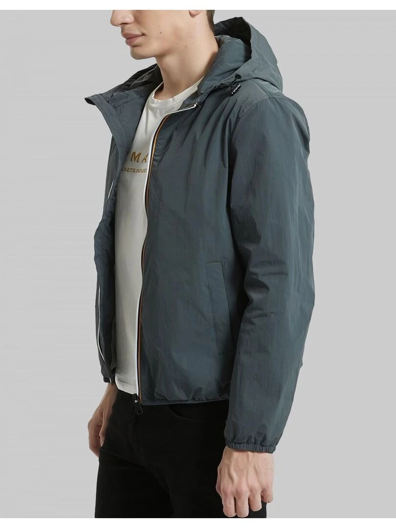 Blouson a Capuche Kebello   Gris