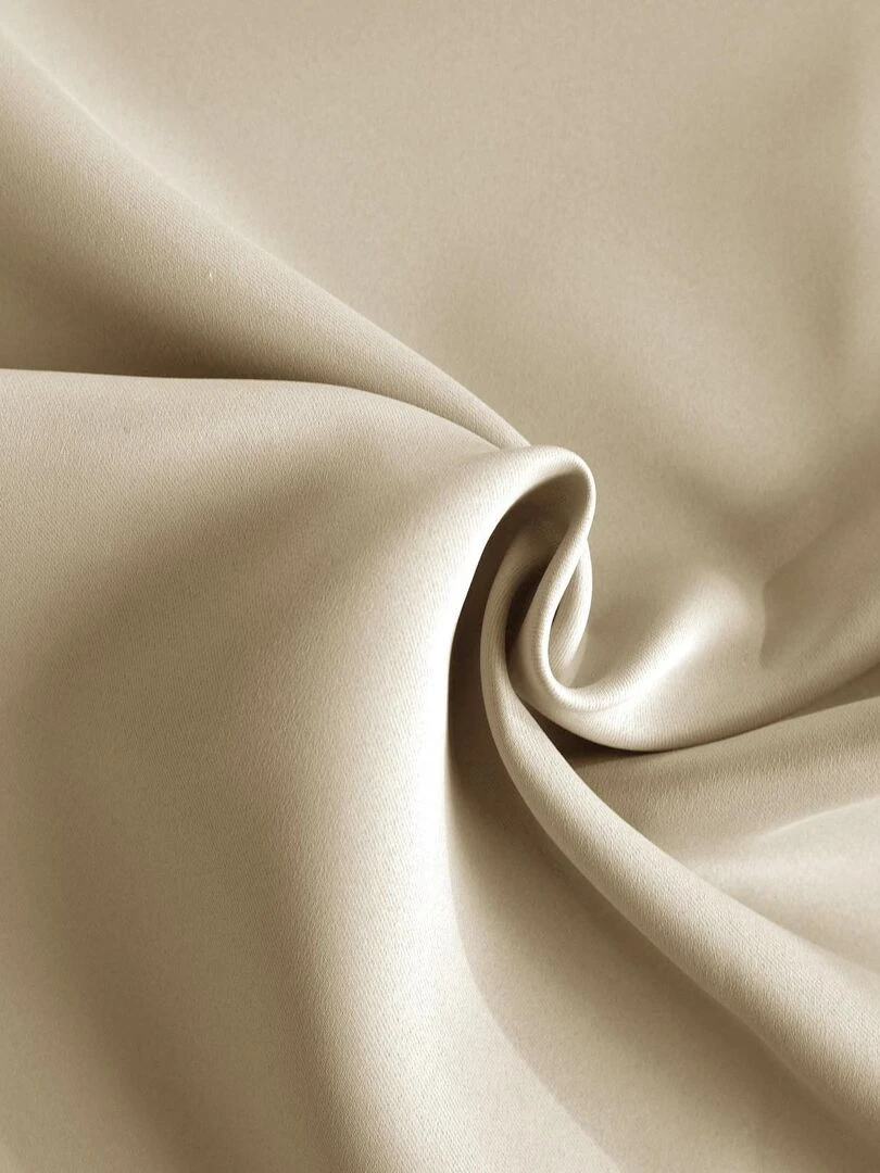 Rideau occultant uni M1 non feu   Ecru