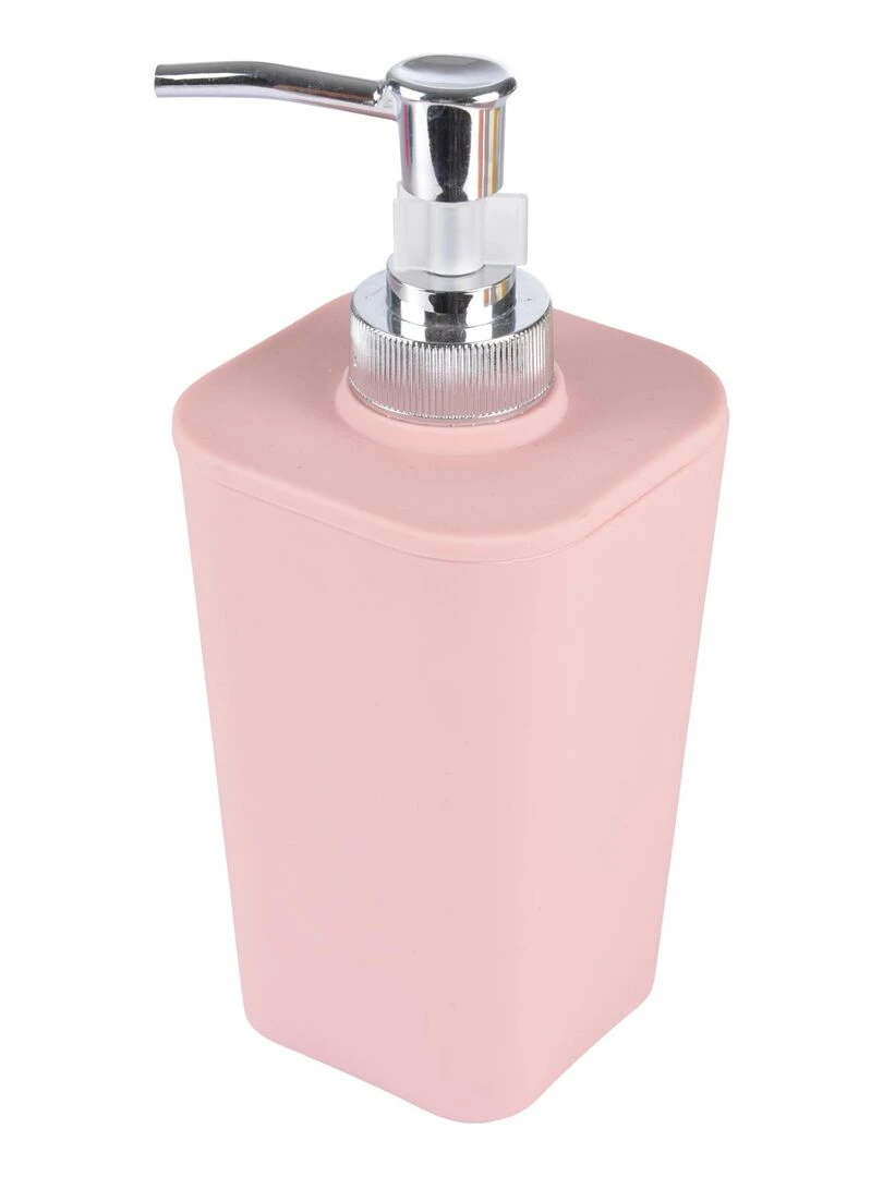 Distributeur de Savon Collection Vitamines Soft Touche Rose