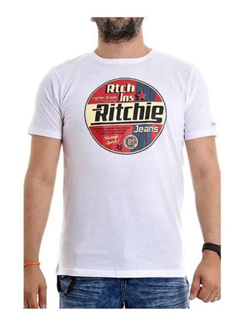 T shirt pur coton organique NAGEL Blanc