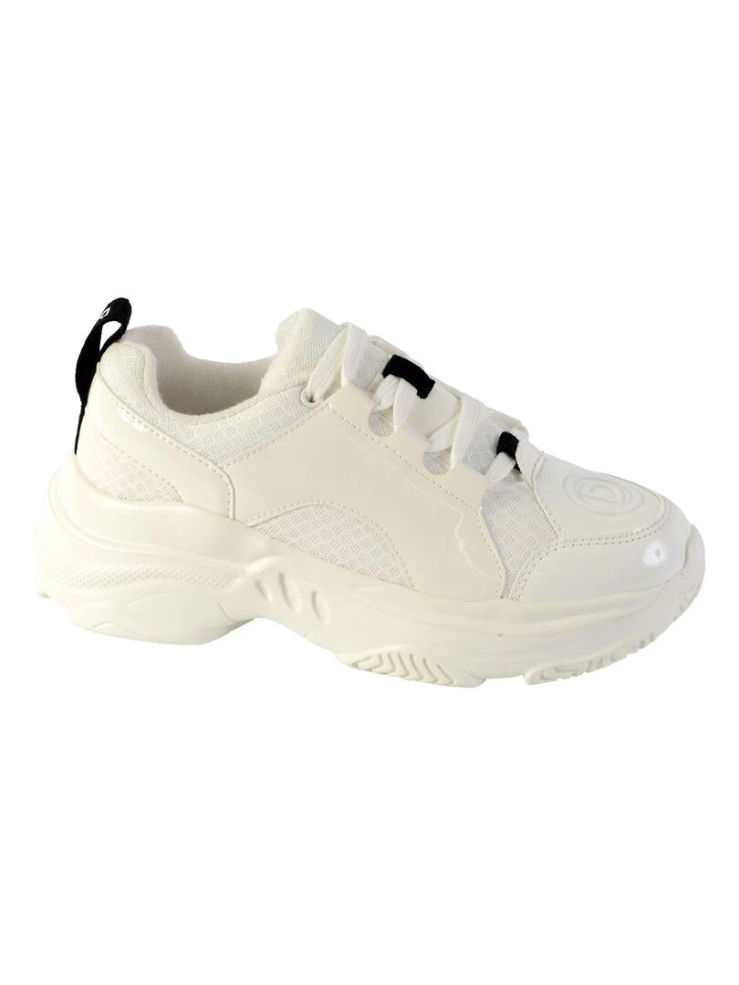 Basket Desigual Sneaker Chunky Blanc
