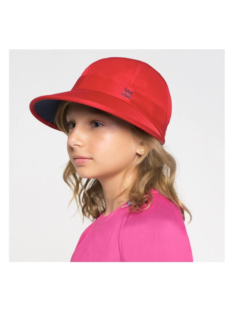 Casquette Classics UPF 50+ UV Line Rouge