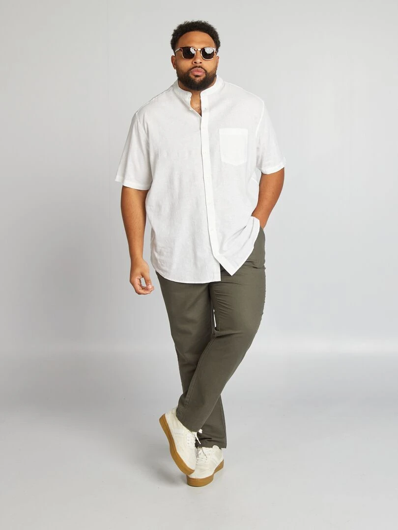 Pantalon chino Kaki