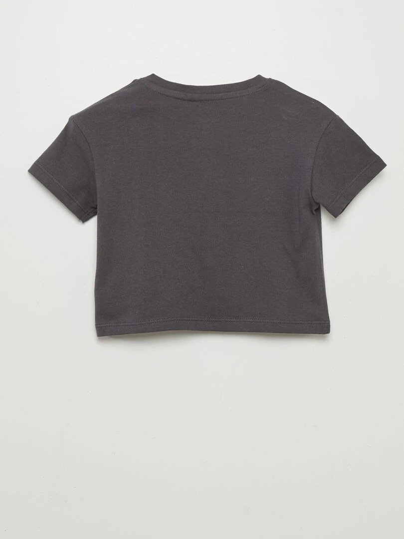 T shirt à manches courtes 'ACDC'   Noir