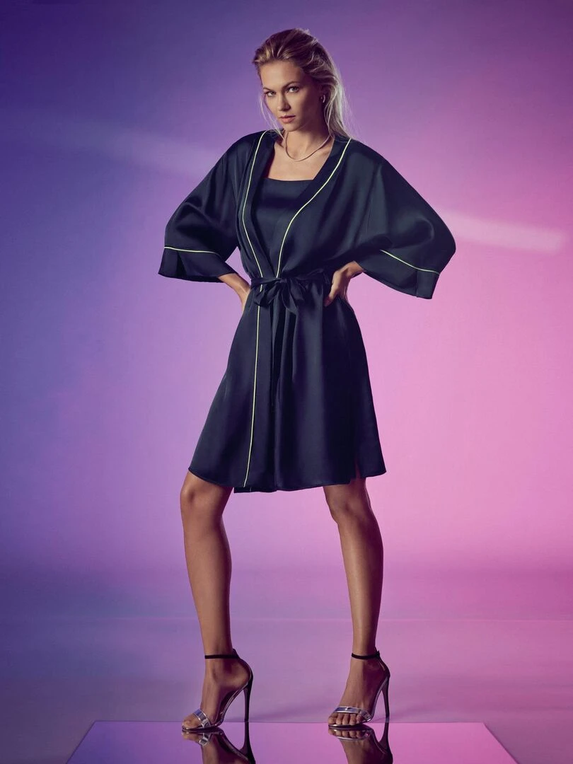 Déshabillé Jive   Bleu