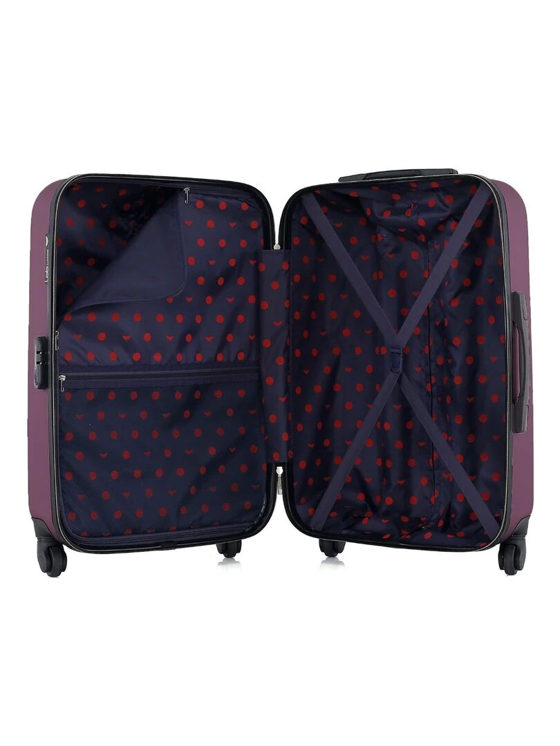 LPB LUGGAGE   VALISE M NAIS   Violet prune