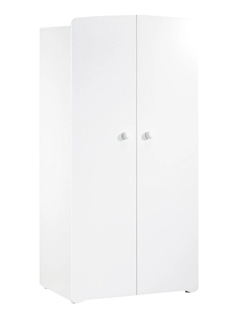 Armoire bébé 2 portes BABYPRICE Blanc