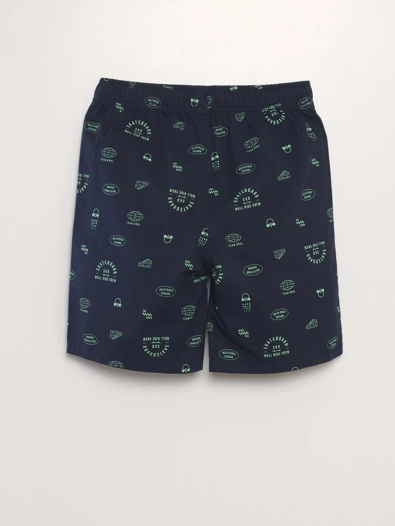 Lot de 2 bermudas   Bleu