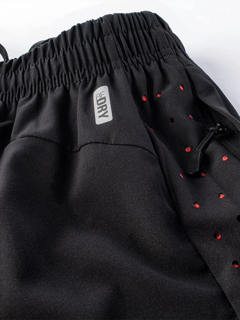 IQ   Short PORIO   Noir Rouge