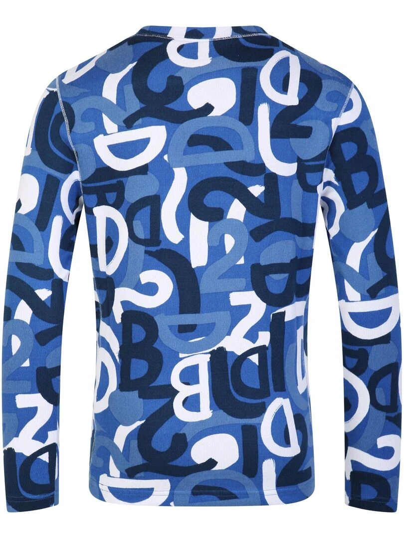 Dare 2B   Ensemble thermique POW   Bleu Noir