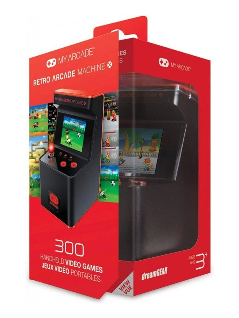 Mini Borne Rétro Machine X 300 jeux My Arcade   N/A