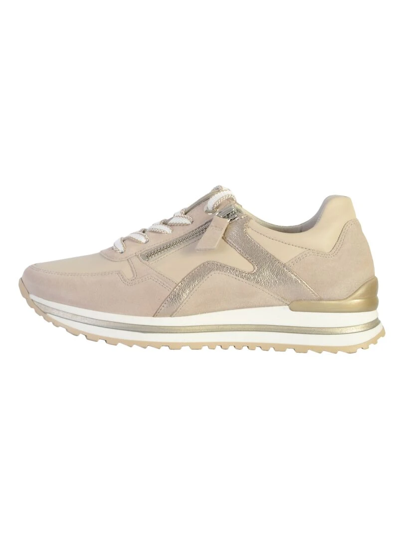 Basket cuir Gabor Cervo Foular Beige
