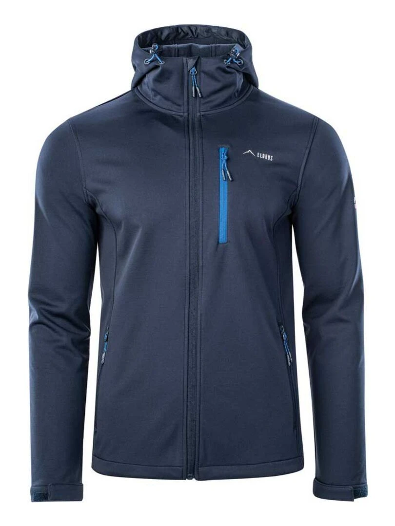 Elbrus Veste softshell IFARO Bleu foncé