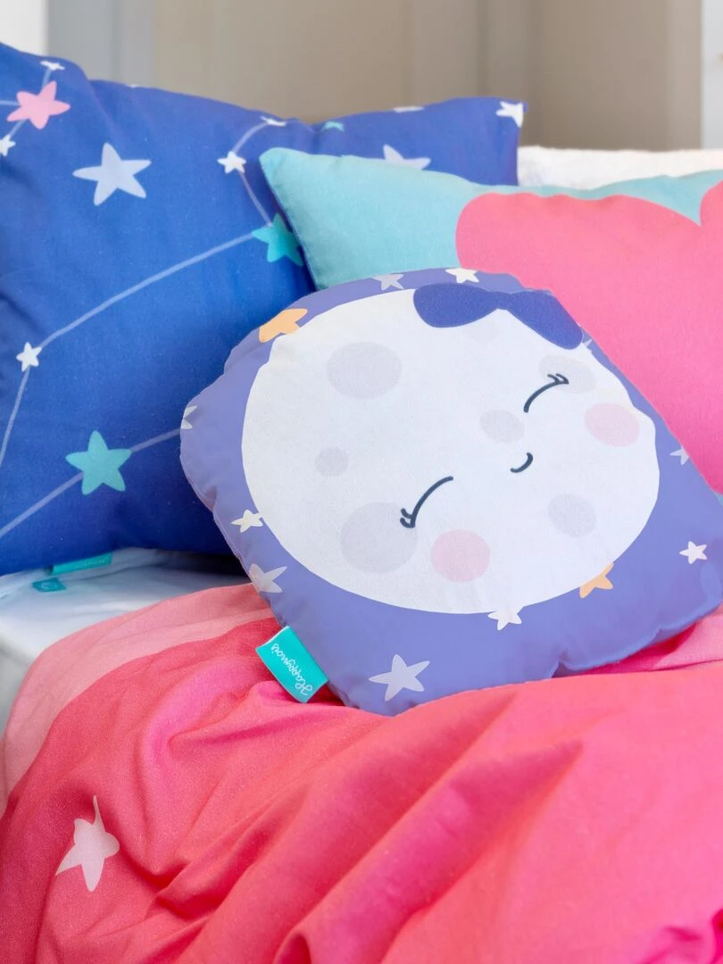 Coussin Moon dream "Happyfriday" Blanc