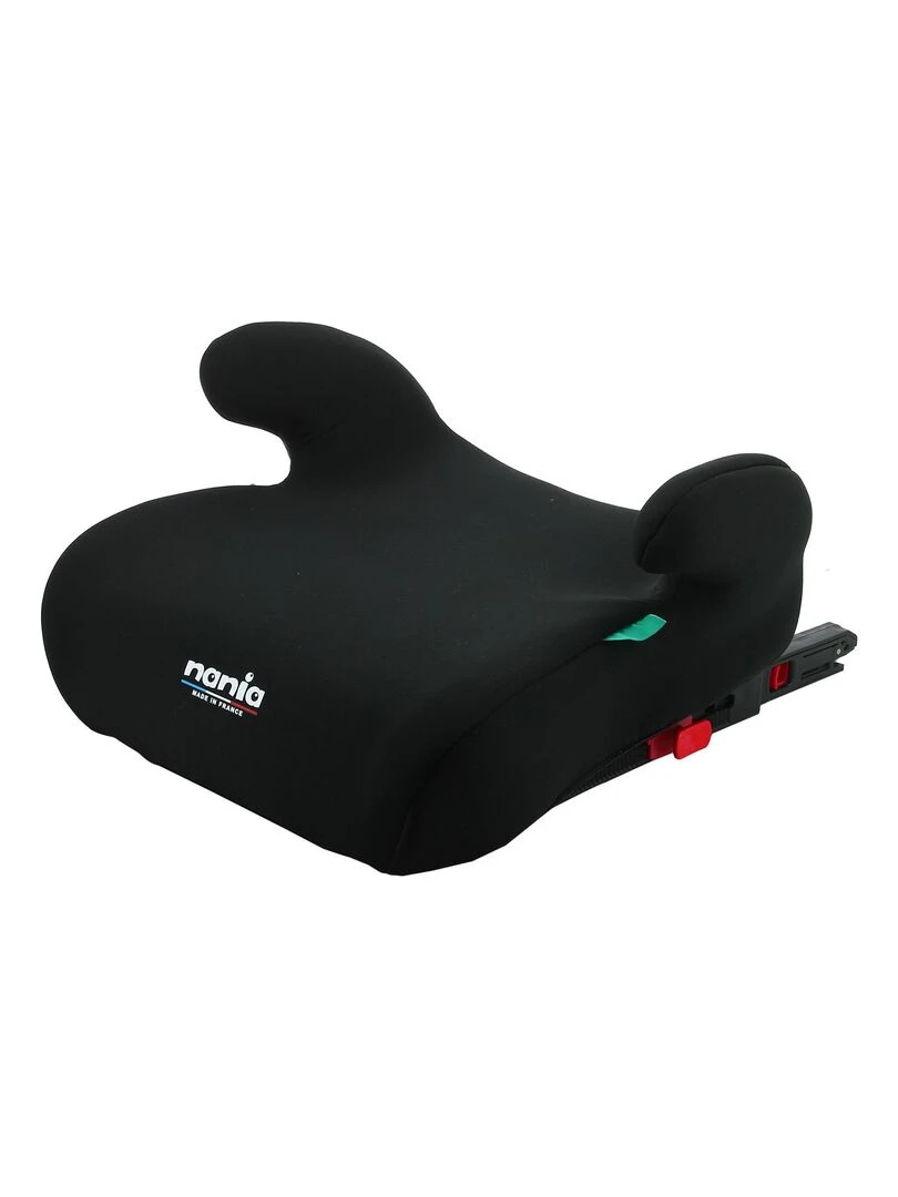 Nania – Rehausseur isofix ALPHIX 126 150 cm R129 i Size – De 8 à 12 ans – Fabrication Française Noir