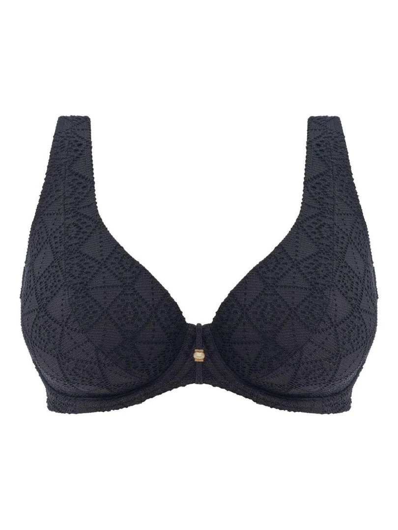 Top de maillot de bain Nomad Nights   Noir