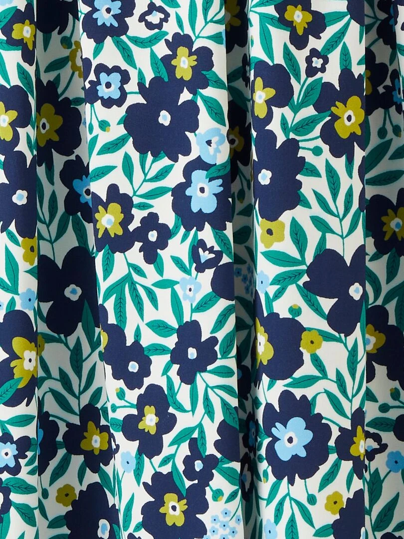 Jupe évasée imprimée   Damart   Blanc