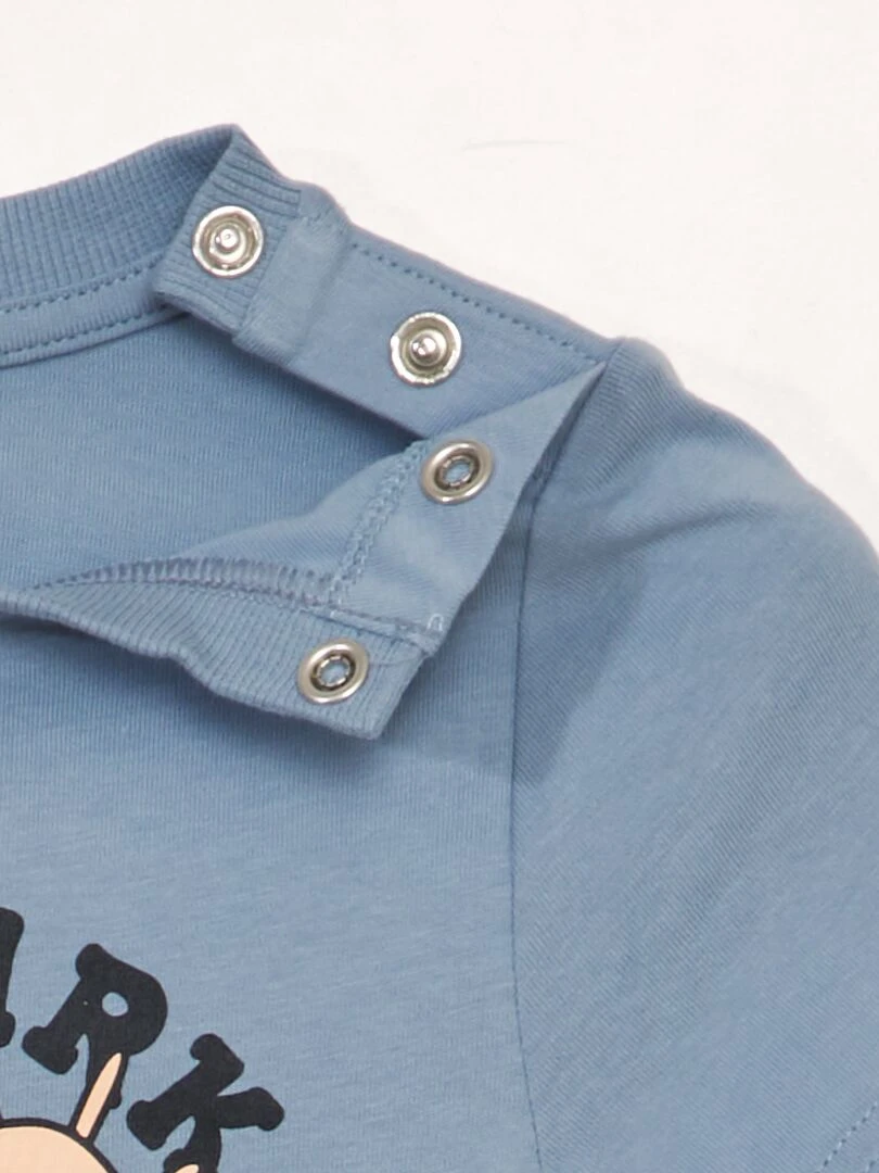 T shirt imprimé   So Easy   Bleu