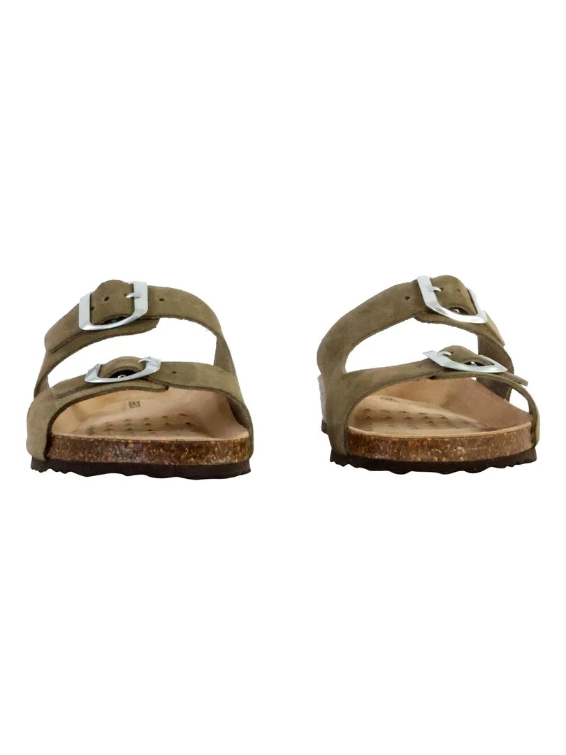 Mules à Enfiler Geox Brionia   Marron