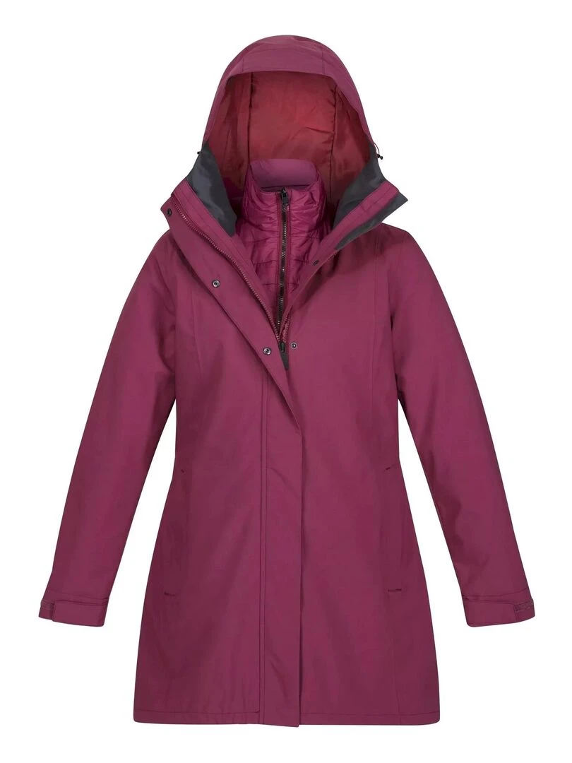 Regatta Veste imperméable DENBURY Rouge pourpre