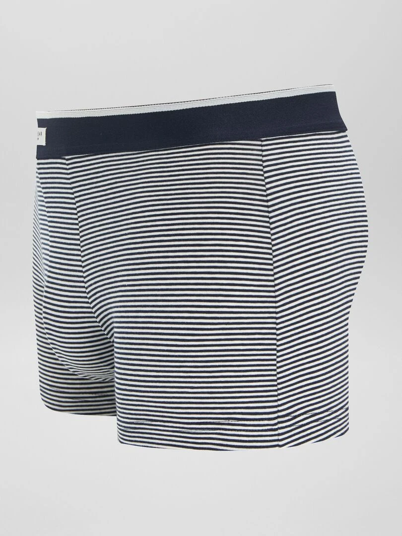 Lot 3 boxers stretch   Noir