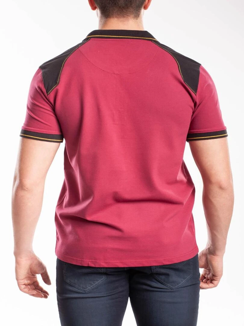 Polo stretch renforcé WORKPOL 'Rica Lewis' Rouge
