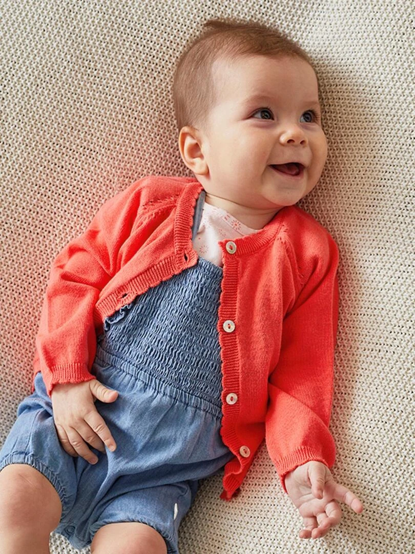 Cardigan en tricot fin Noukie's Rose