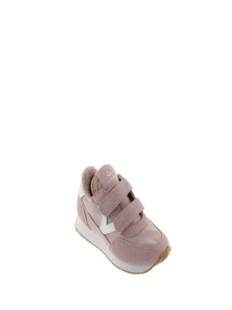 Baskets Fille Victoria Astro Nylon Rose