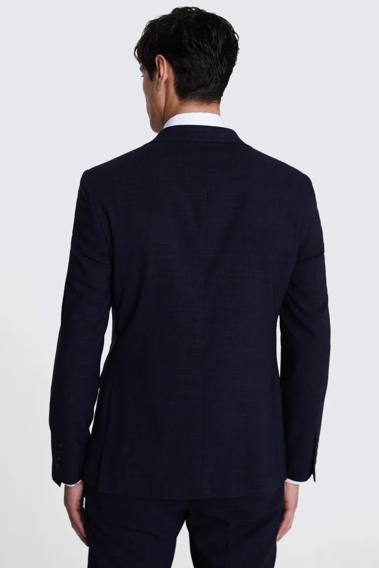 Italian Tailored Fit Blue Stripe Jacket   Buy Online at Moss