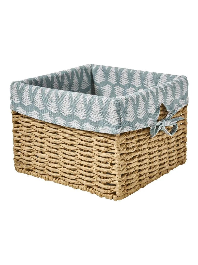 Guy Levasseur Lot de 2 paniers de rangement petit et grand Multicolore