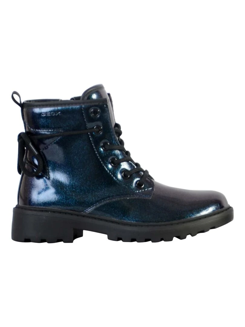 Bottine à Lacets Enfant Geox Casey Violet