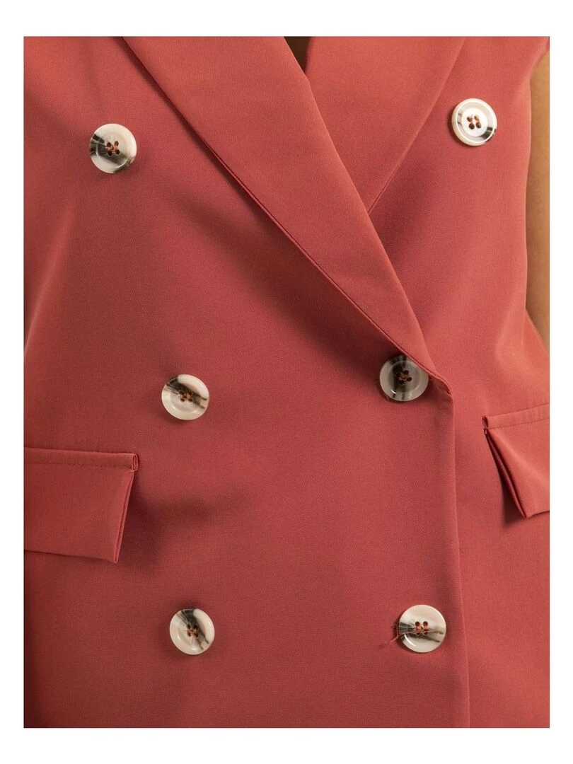 Blazer sans manches UVIDA   Rouge brique