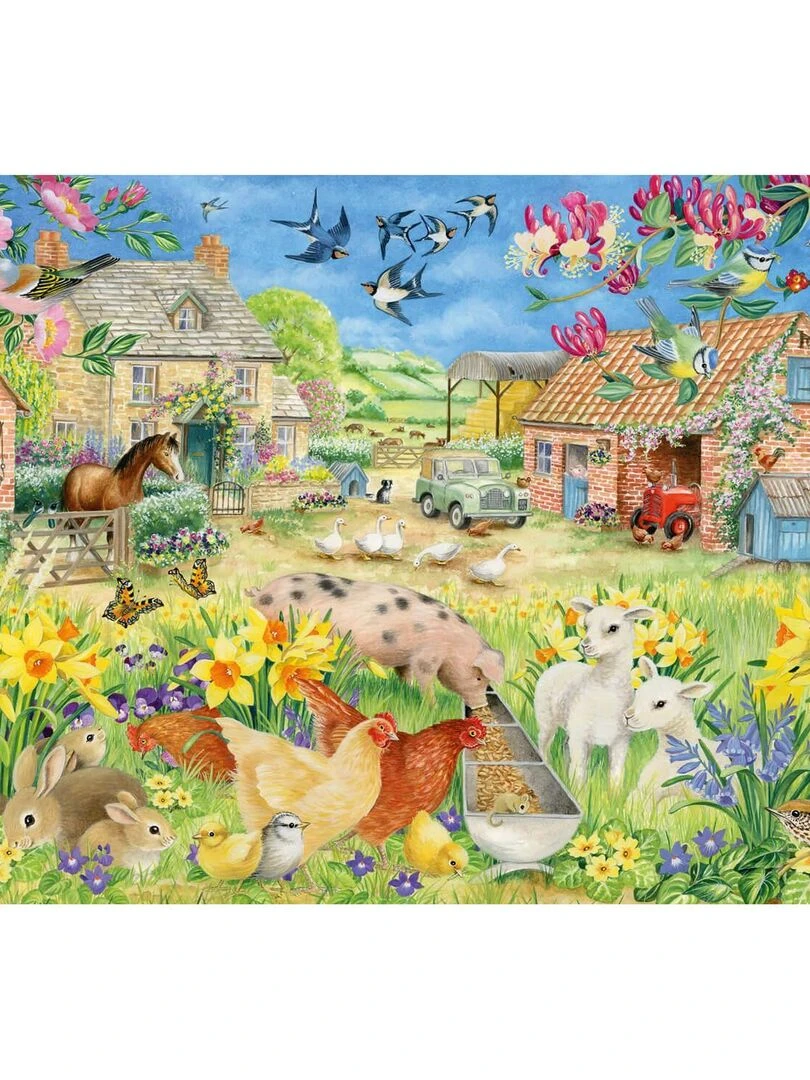 Puzzle 60 pièces : Ma petite ferme N/A