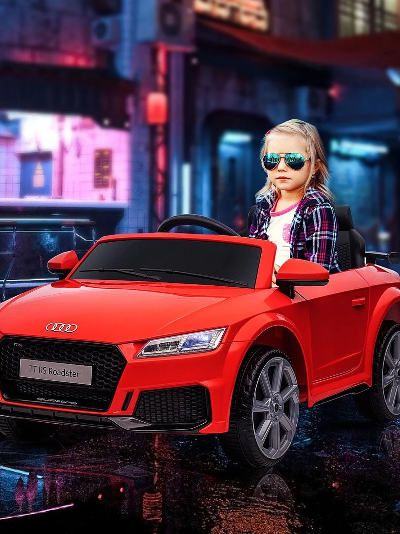 Voiture électrique pour enfants Audi TT RS   Rouge