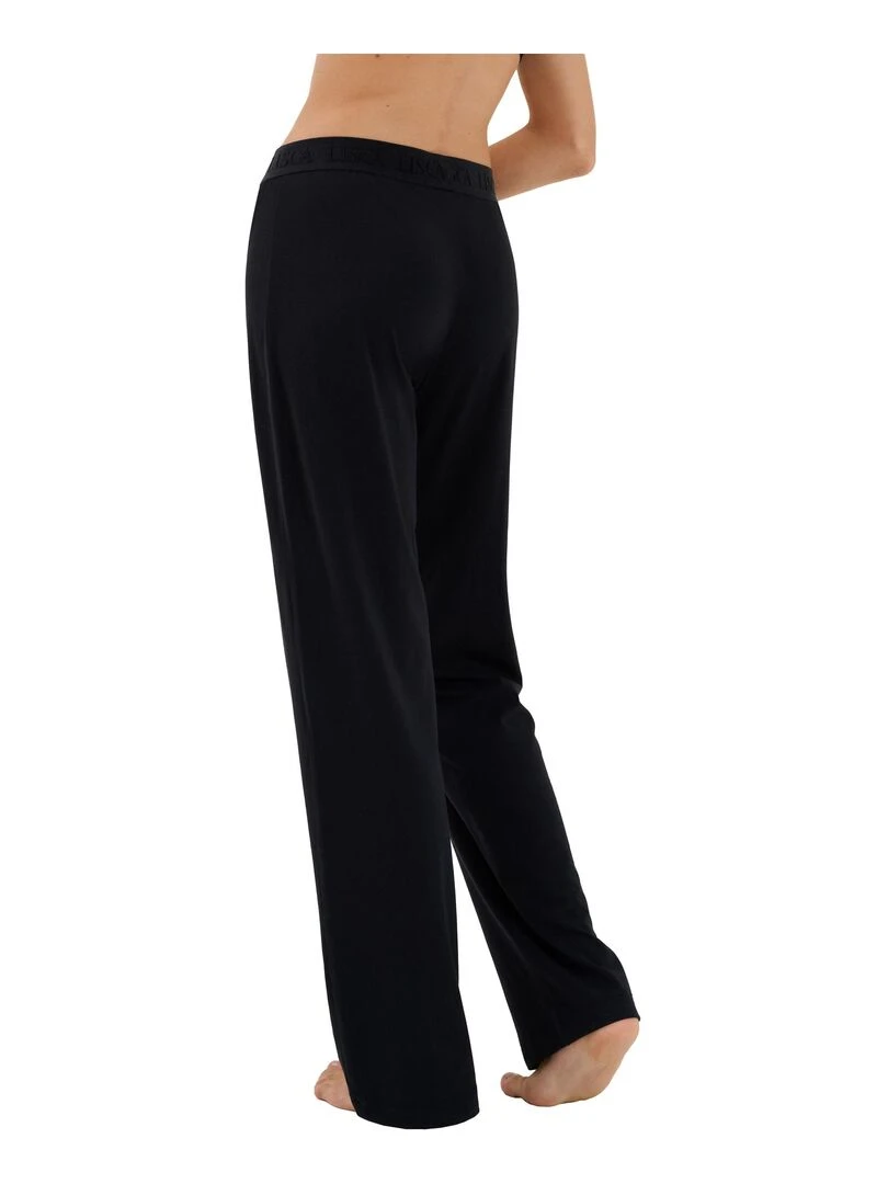 Bas pyjama pantalon long Mia Noir