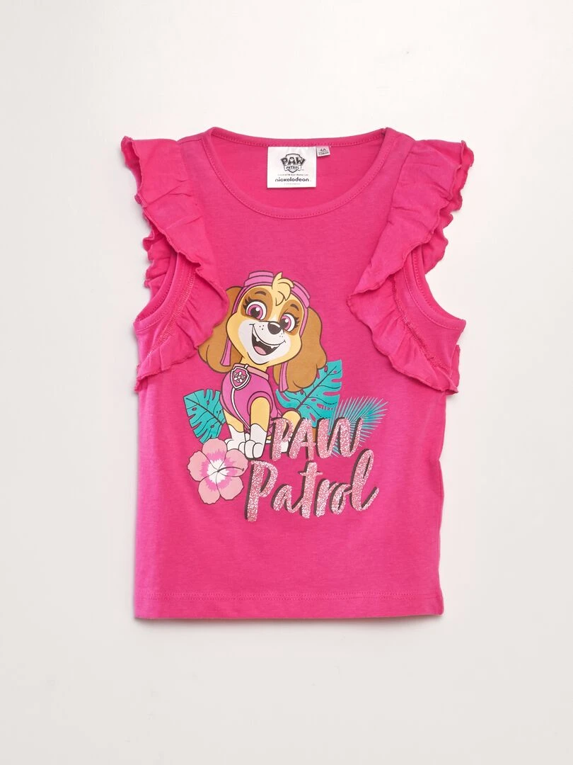 T shirt imprimé 'Pat'patrouille' Rose